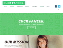 Tablet Screenshot of cuckfancer.org